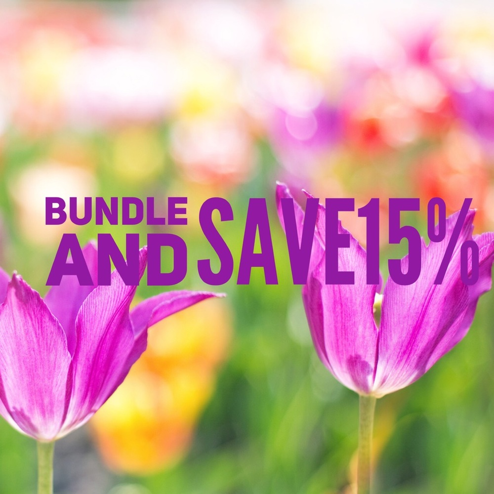 Bundle 2 or More Items and Get 15% Off